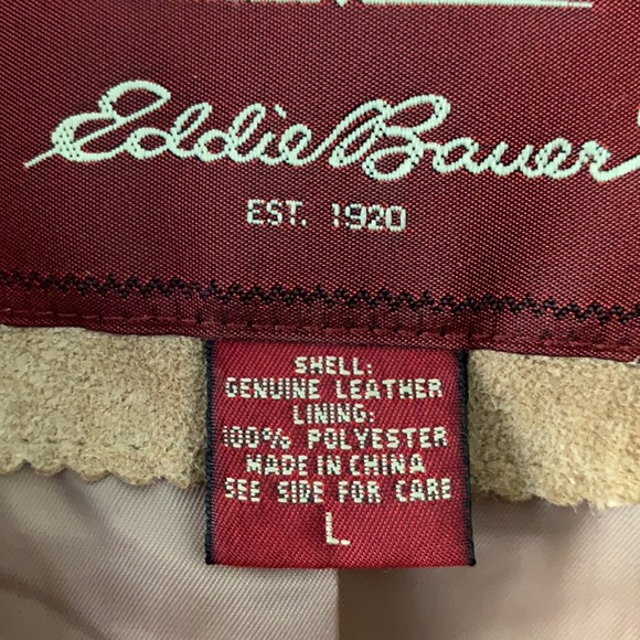 Eddie Bauer Premium Quality Suede Leather Jacket - Picture 8 of 11